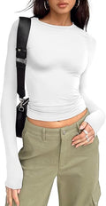 White Long Sleeve Top